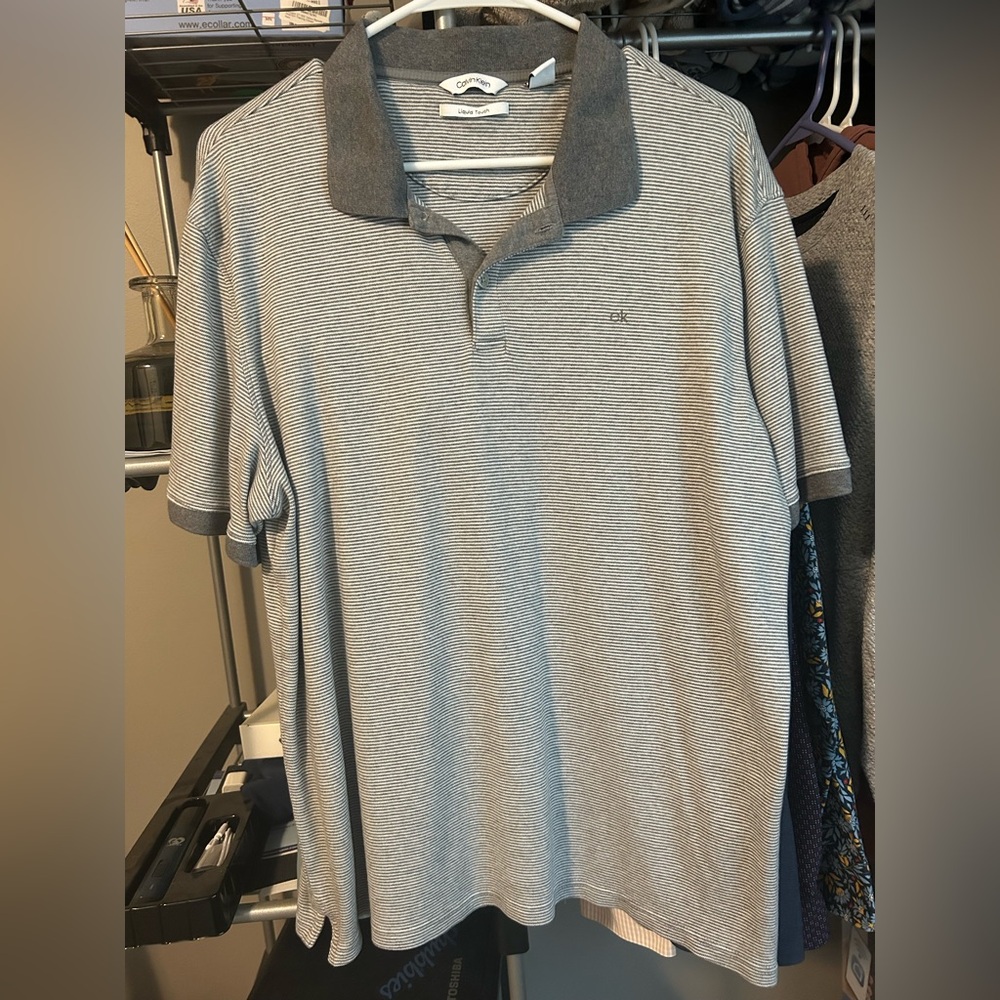 Calvin Klein Polo Mens Large